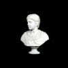 Marble Bust of Roman Nobleman Sculpture