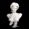Marble Female Bust Sculpture