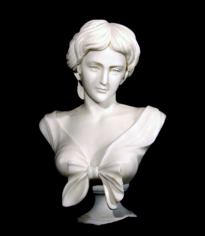 JBS306 Marble Female Bust Sculpture Metropolitan Galleries Inc.