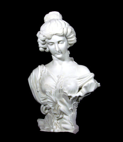 JBS312 French Lady Bust Sculpture Metropolitan Galleries Inc.