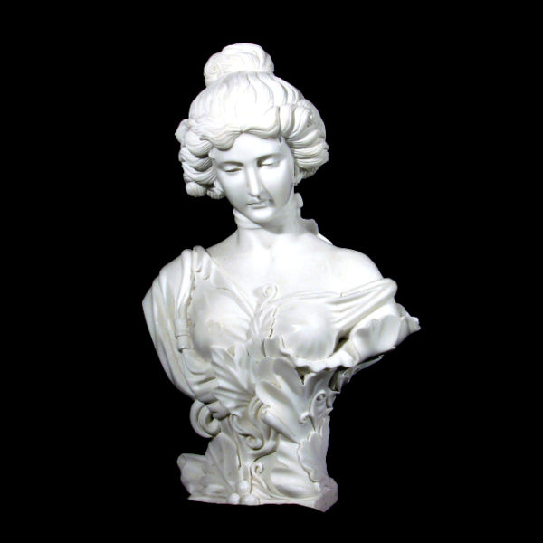 JBS312 French Lady Bust Sculpture Metropolitan Galleries Inc.
