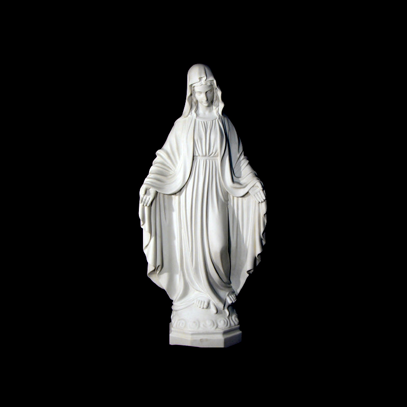 JBS328 Marble Madonna Sculpture by Metropolitan Galleries Inc
