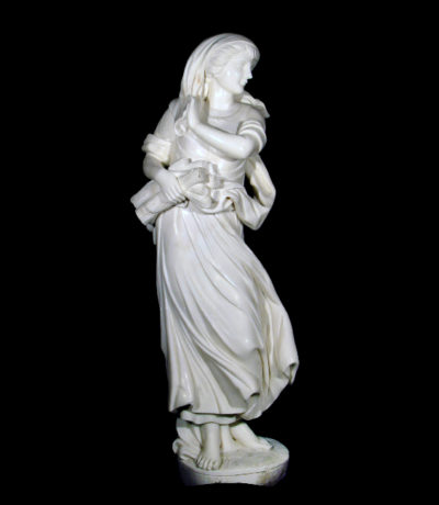 JBS368 Marble Winter Maiden Sculpture Metropolitan Galleries Inc.