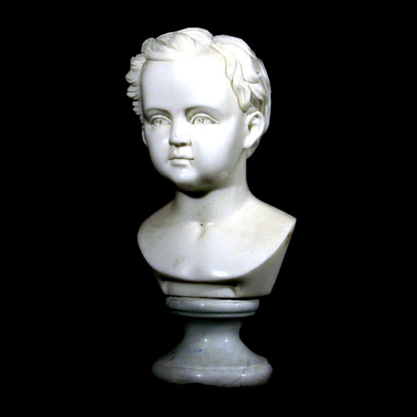 JBS504 Marble Youth Bust Sculpture Metropolitan Galleries Inc.