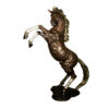 Bronze Rearing Horse Sculpture (Right)