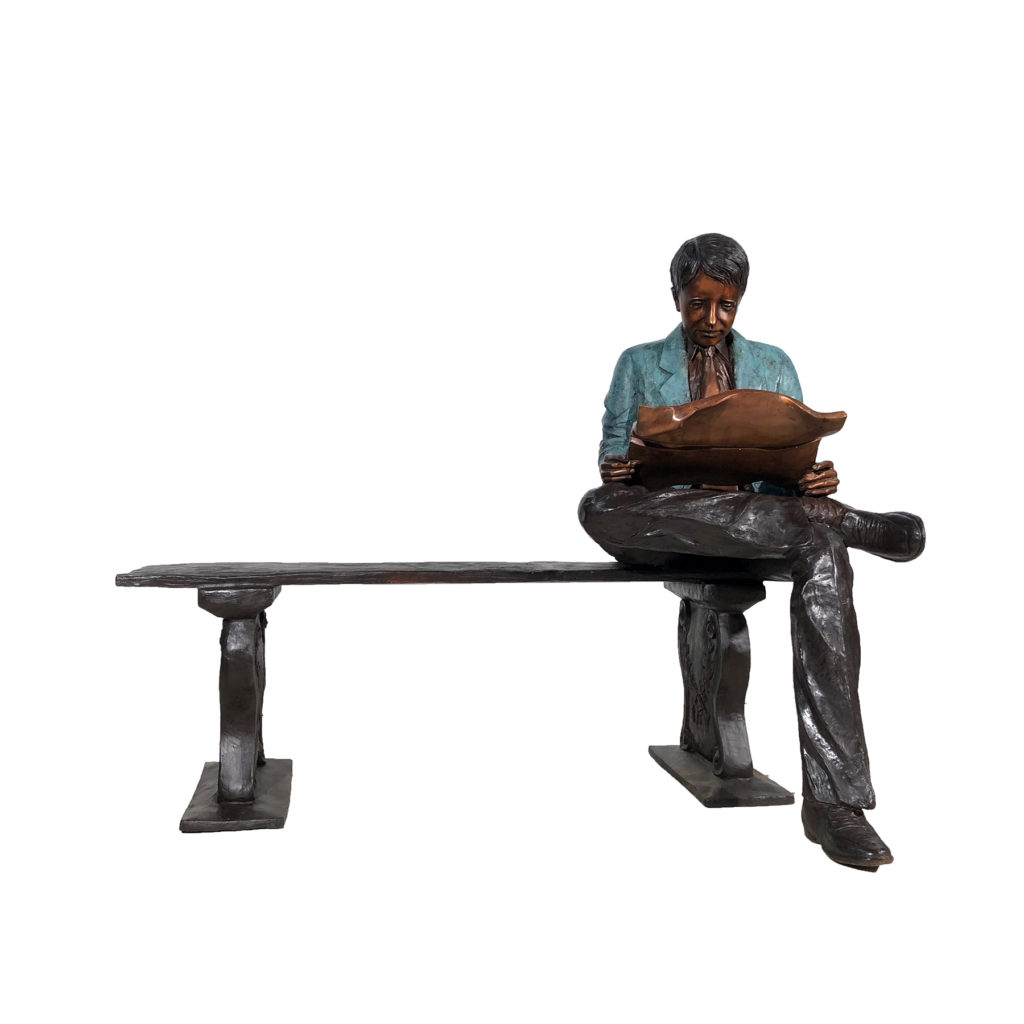 Bronze Sculpture Bronze Churchill Bench Sculpture Metropolitan