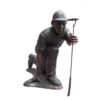 Bronze Golf Putter with Club Sculpture