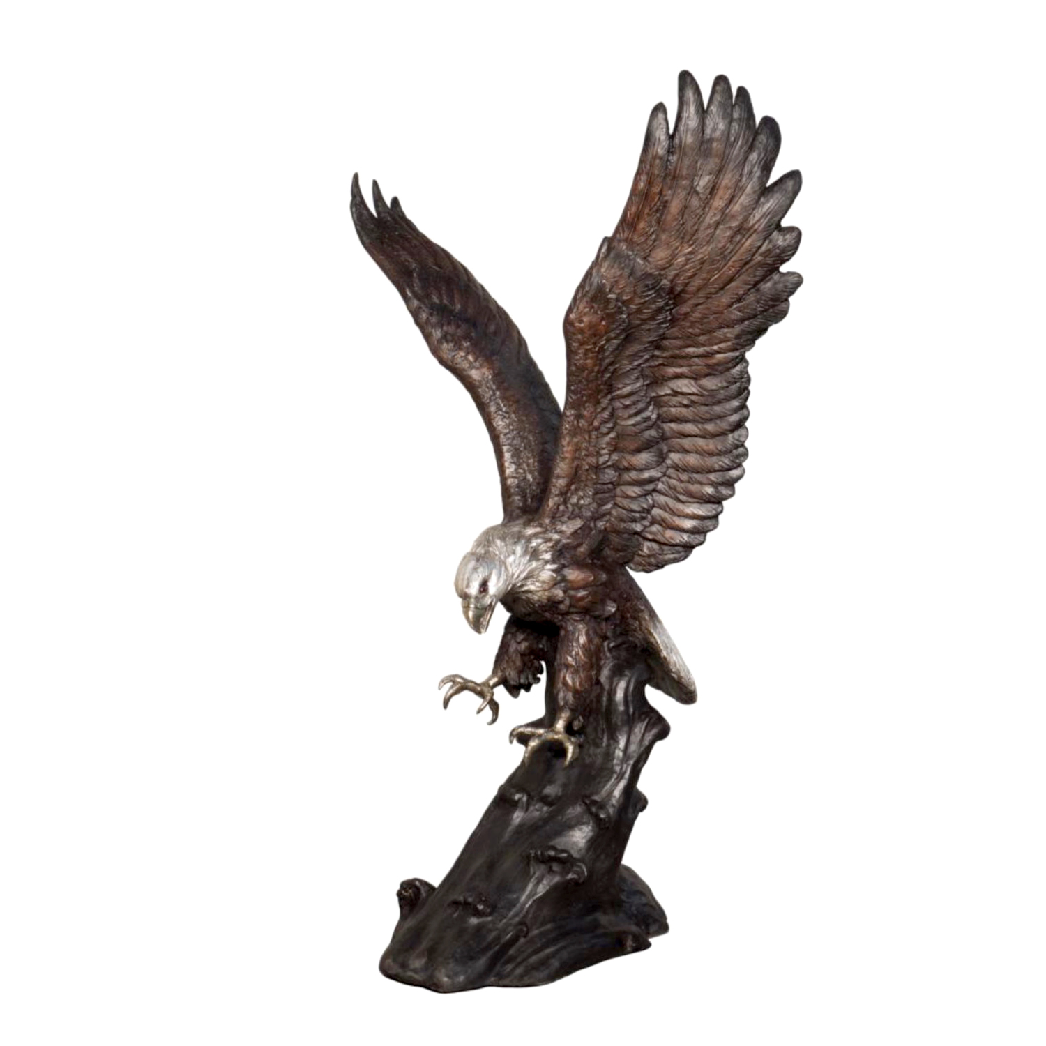 SRB055849 Bronze Eagle Sculpture Metropolitan Galleries Inc.