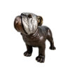 Bronze Large Bulldog Sculpture