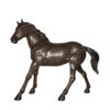 Bronze Standing Horse Sculpture