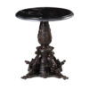 Bronze Round Table & Marble Surface