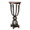 Bronze Accent Table & Marble Surface