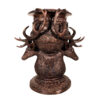 Bronze Deer Antler Planter Urn