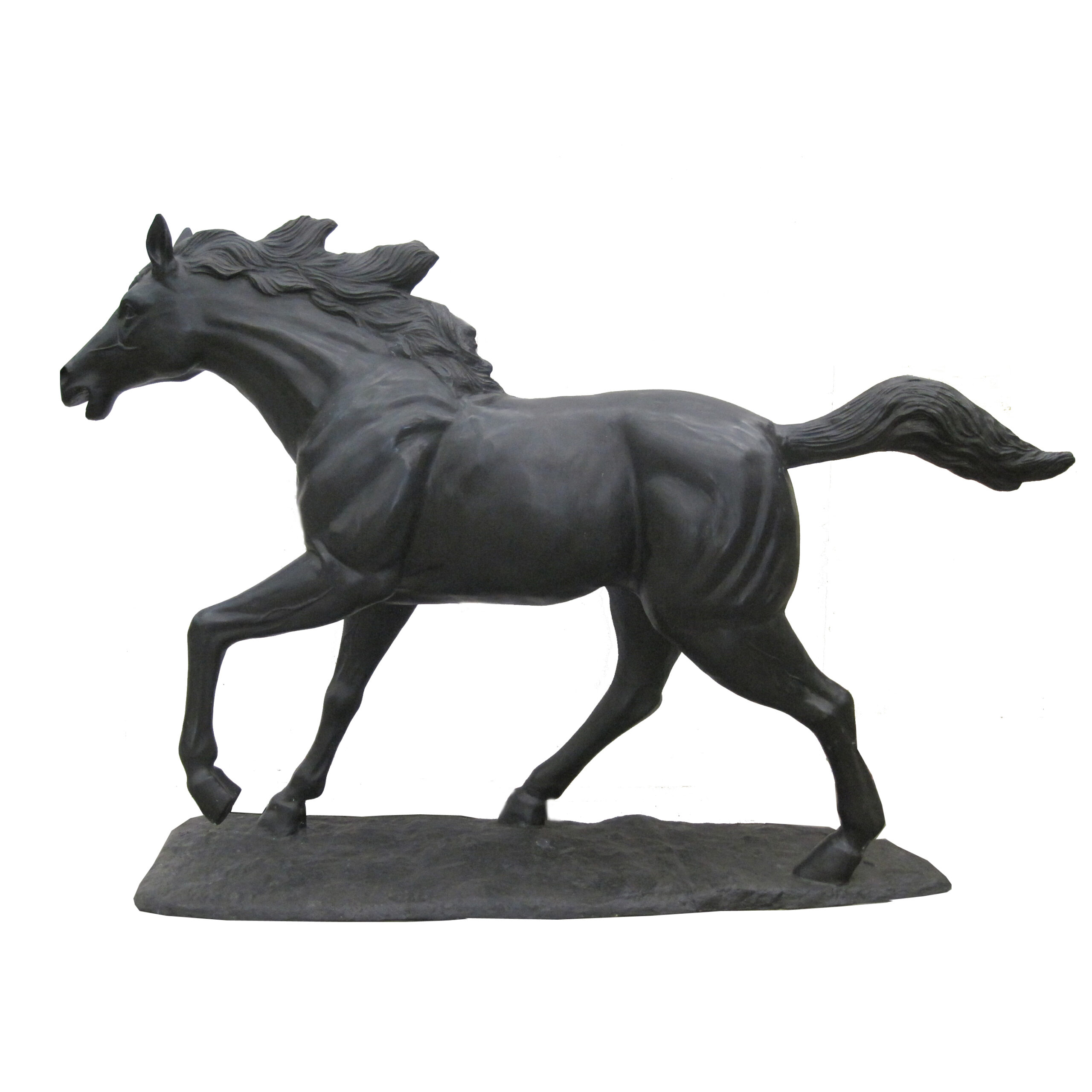 SRB707088 Bronze Running Horse Sculpture Metropolitan Galleries Inc.