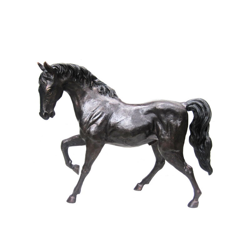 SRB701840 Bronze Trotting Horse Sculpture Metropolitan Galleries Inc