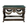 Bronze Garland Console Table + Marble