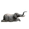 Bronze Kneeling Elephant Fountain Sculpture