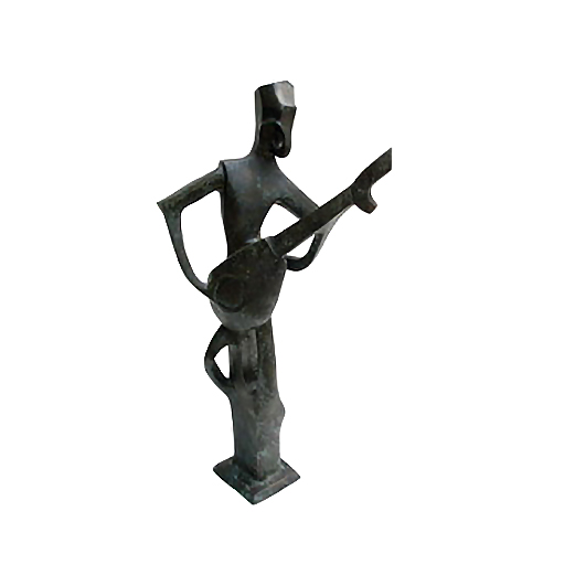 SRB705849 Bronze Abstract 'The Musician' Sculpture by Metropolitan Galleries Inc