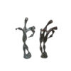 Bronze Abstract ‘Twirl’ Sculpture Set