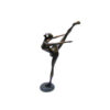 Bronze Abstract Ballerina Sculpture