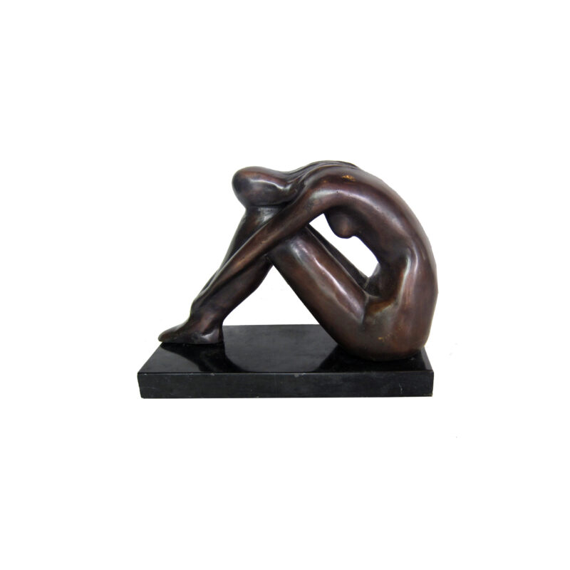 SRB707038 Bronze Abstract 'Serenity' Sculpture by Metropolitan Galleries Inc