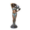 Bronze Lady holding Vase Fountain Sculpture