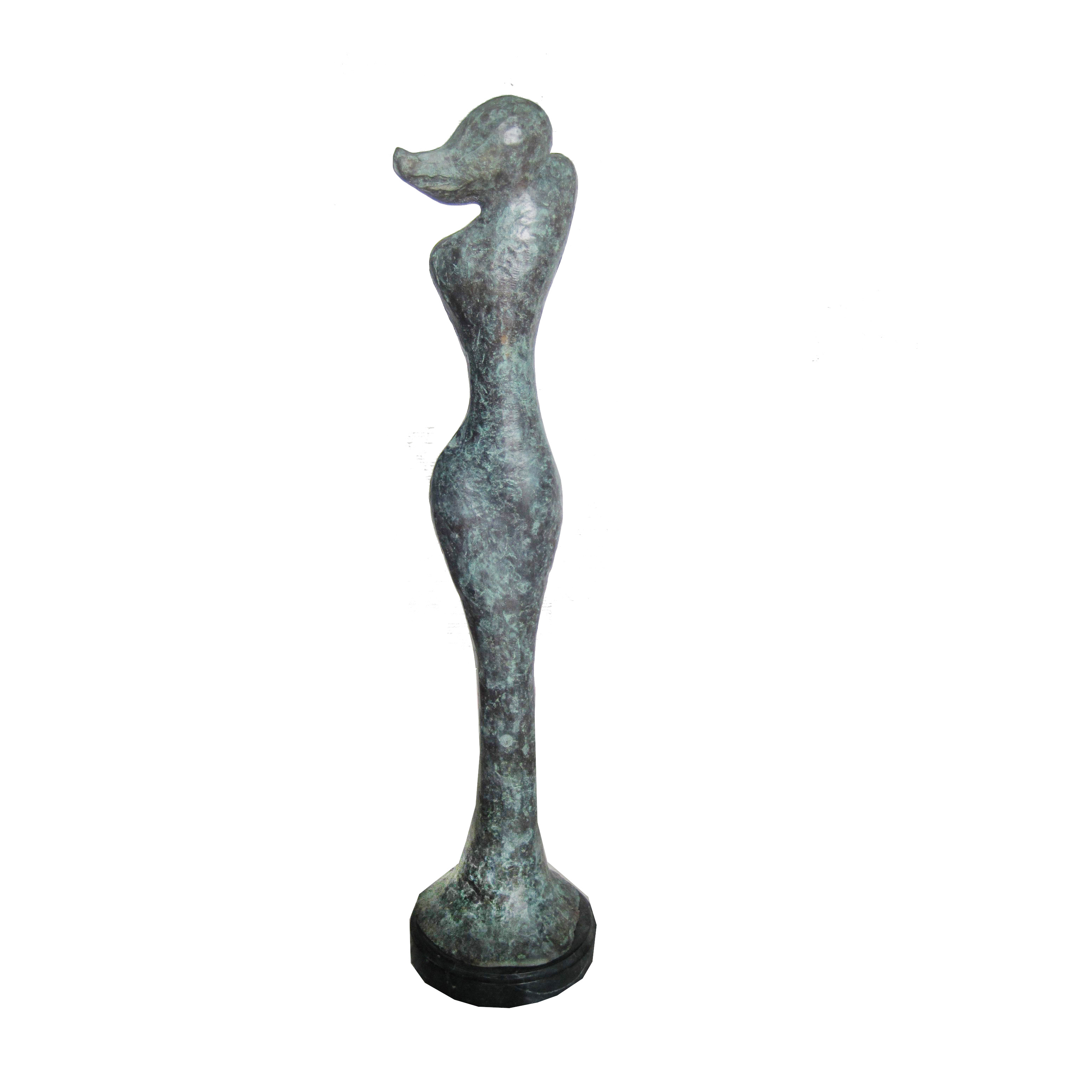 Bronze Abstract Lady Sculpture Metropolitan Galleries Inc.