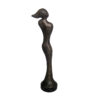 Bronze Abstract Lady Sculpture