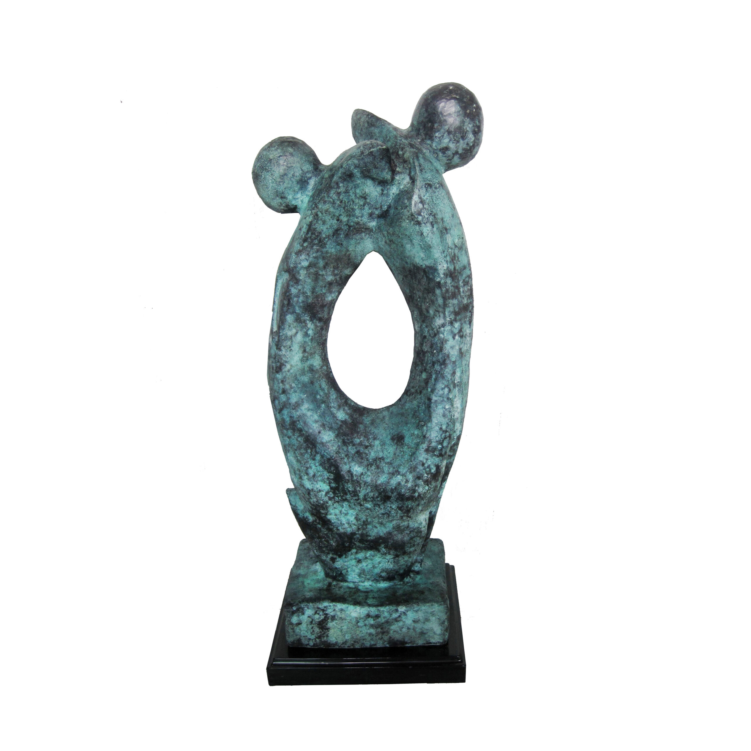 SRB707056 Bronze Abstract Friendly Sculpture by Metropolitan Galleries Inc