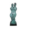 Bronze Abstract Figurine Sculpture