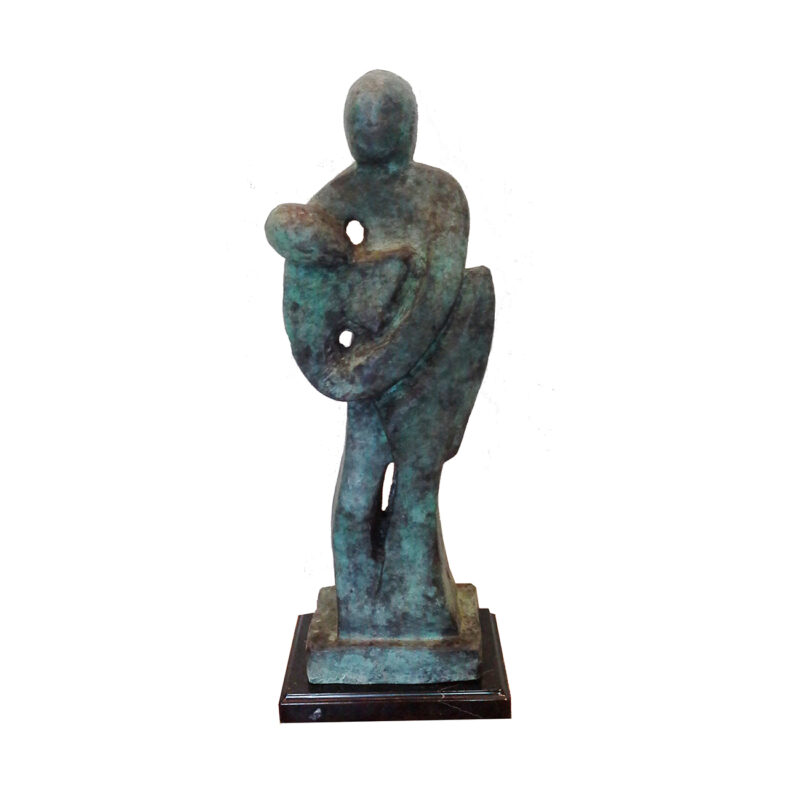SRB707075 Bronze Abstract Figurine Sculpture by Metropolitan Galleries Inc