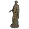 Bronze Joseph holding Hands Out Sculpture