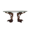 Bronze Two Nude Ladies Coffee Table