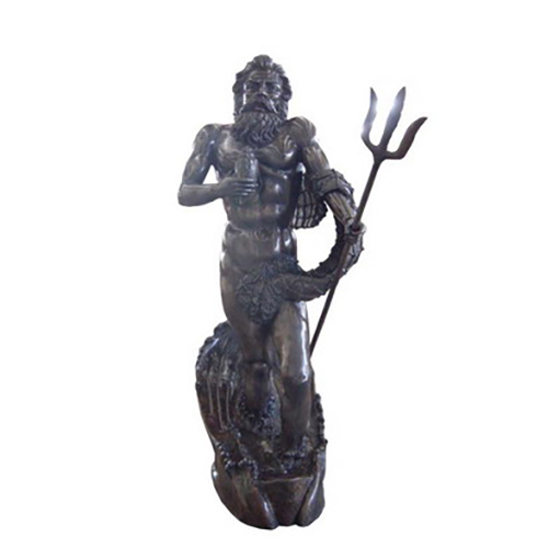 SRB706016 Bronze Neptune Sculpture by Metropolitan Galleries Inc