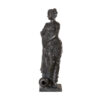 Bronze Lady Standing with Jar at Feet Fountain