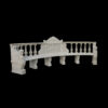 Marble Caryatid Classical Bench