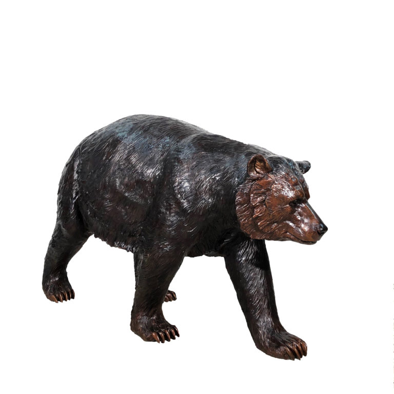 Bronze Bear Coffee Table Sculpture - Metropolitan Galleries Inc.