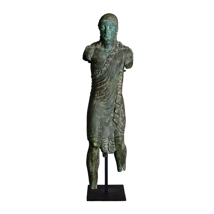 SRB53063 Bronze Male Partial Artifact Sculpture by Metropolitan Galleries Inc