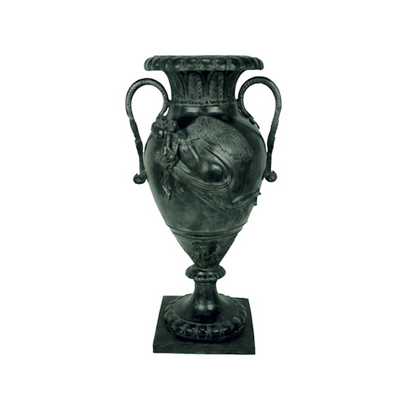 SRB55022 Bronze French Urn with Handles by Metropolitan Galleries Inc