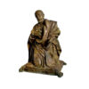 Bronze Saint Francis Kneeling Sculpture