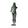Bronze Nude Roman Greco Male Partial Artifact Sculpture
