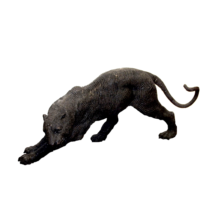 SRB990255 Bronze Downward Panther Sculpture by Metropolitan Galleries Inc