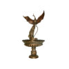 Bronze Peacock Bowl Fountain Sculpture