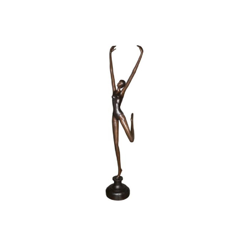SRB050004 Bronze Ballerina Sculpture by Metropolitan Galleries Inc
