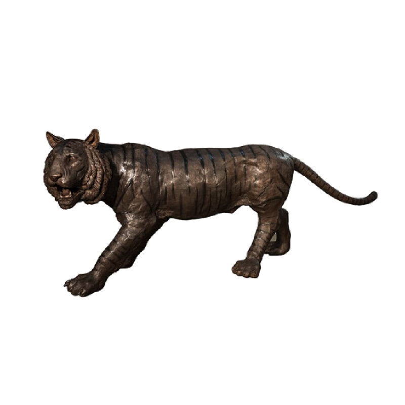 SRB050520 Bronze Tiger Sculpture by Metropolitan Galleries Inc