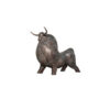Bronze Contemporary Bull Sculpture