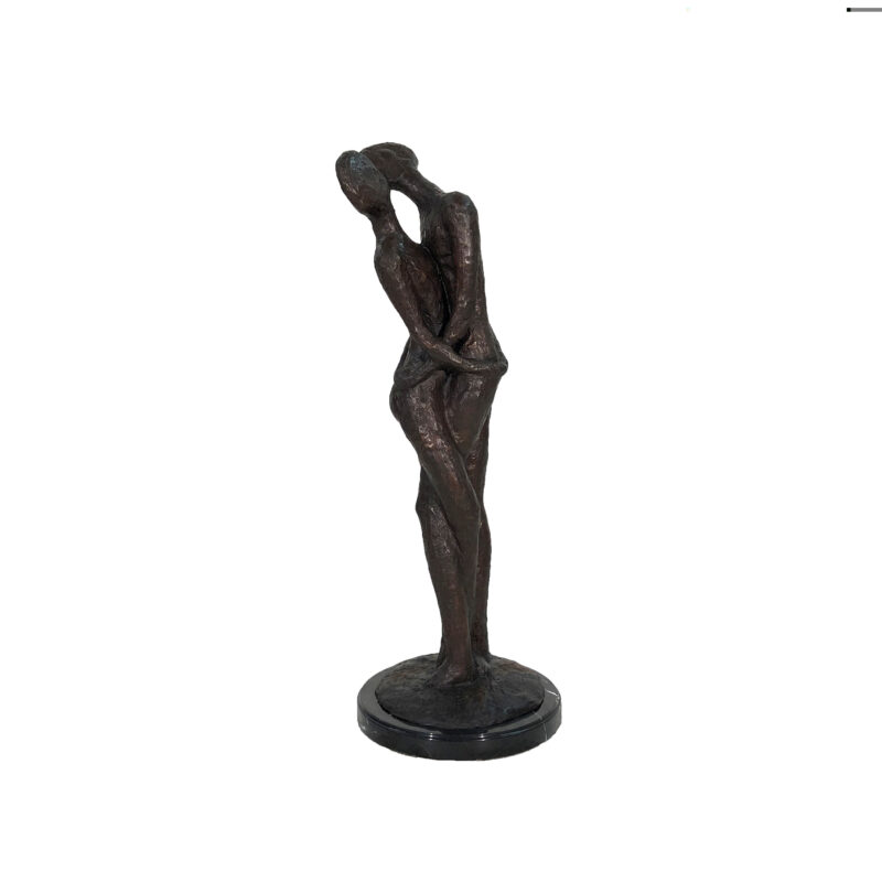 SRB058652 Bronze Abstract 'Enchantment' Sculpture in Brown Patina by Metropolitan Galleries Inc