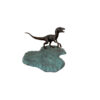 Bronze Velociraptor Dinosaur Sculpture