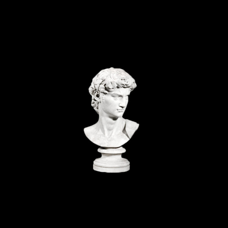 Marble Bust of David Sculpture - Metropolitan Galleries Inc.