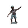 Bronze Standing Boy Sculpture